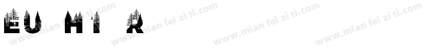 EU-H1 Regular字体转换